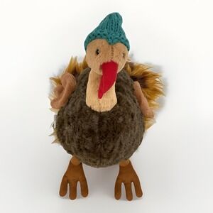 Jellycat Authentic Theo Turkey Stuffed Animal 11" Thanksgiving Holiday US Seller